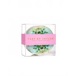 NEW TART BY TAYLOR nantucket bloom coasters in multicolor